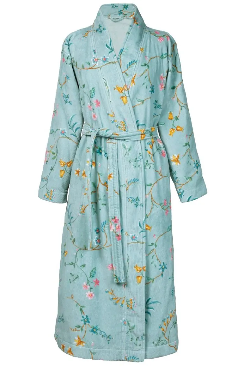 Pip Studio Bademäntel|Bademantel Les Fleurs Blau