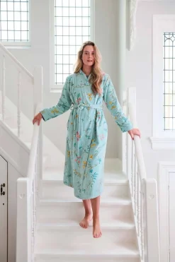 Pip Studio Bademäntel|Bademantel Les Fleurs Blau