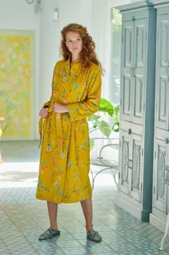Pip Studio Bademäntel|Bademantel Les Fleurs Gelb