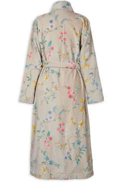 Pip Studio Bademäntel|Bademantel Les Fleurs Khaki
