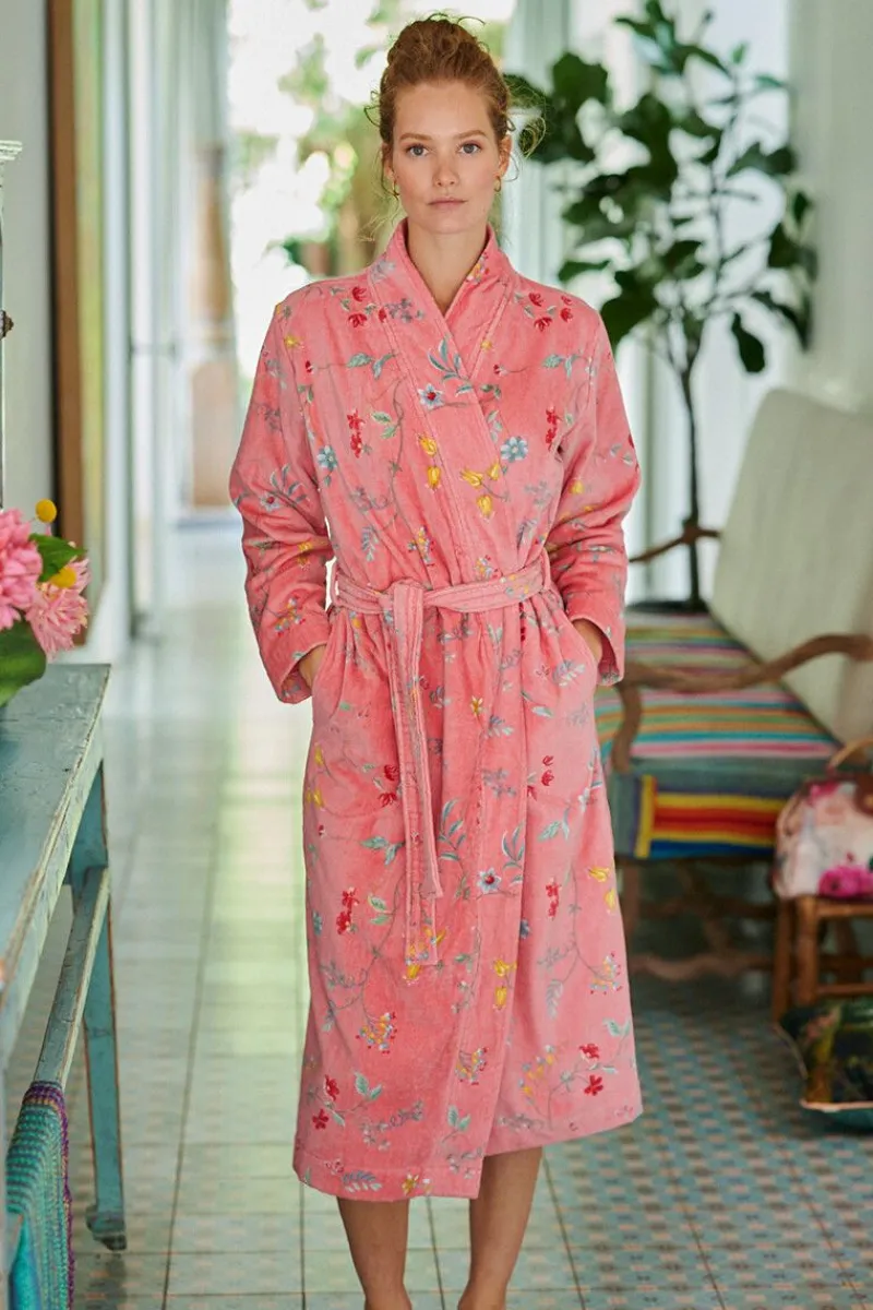 Pip Studio Bademäntel|Bademantel Les Fleurs Rosa
