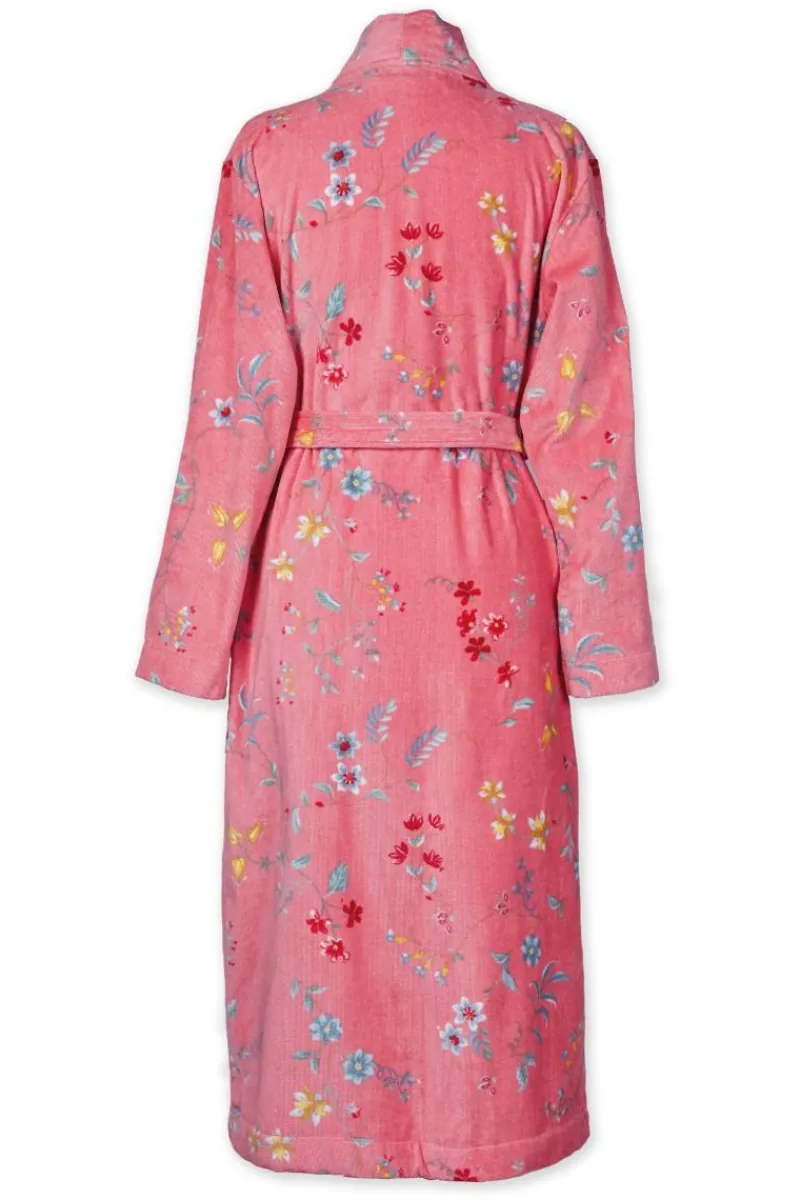 Pip Studio Bademäntel|Bademantel Les Fleurs Rosa
