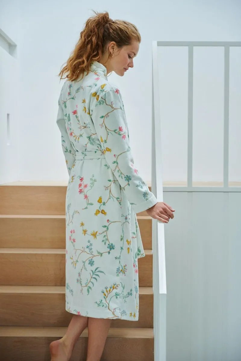 Pip Studio Bademäntel|Bademantel Les Fleurs Weiß