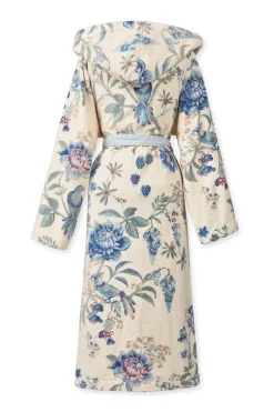 Pip Studio Bademäntel|Bademantel Secret Garden /Blau Weiß