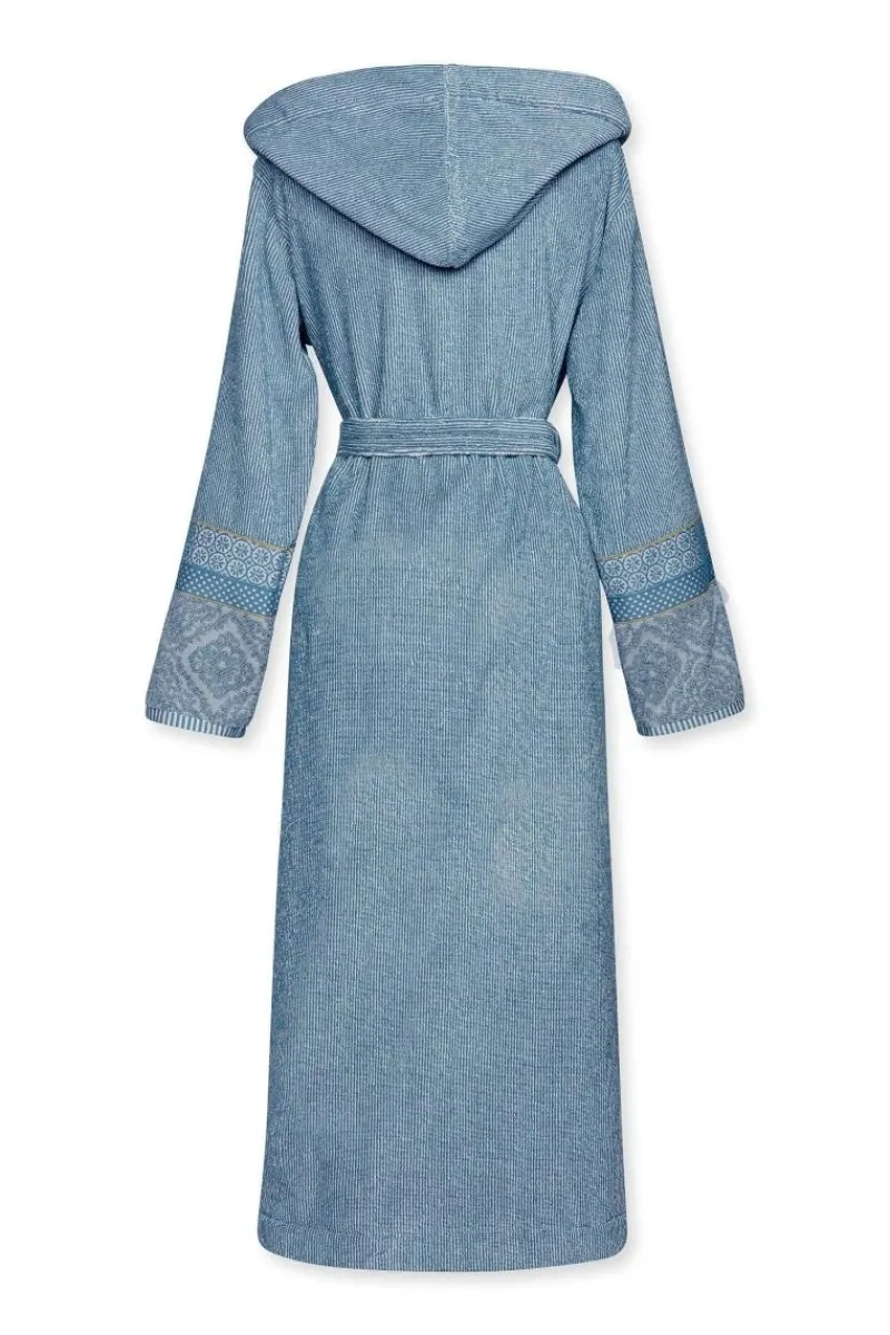 Pip Studio Bademäntel|Bademantel Soft Zellige Blau/Grau