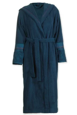 Pip Studio Bademäntel|Bademantel Soft Zellige Dunkel Blau