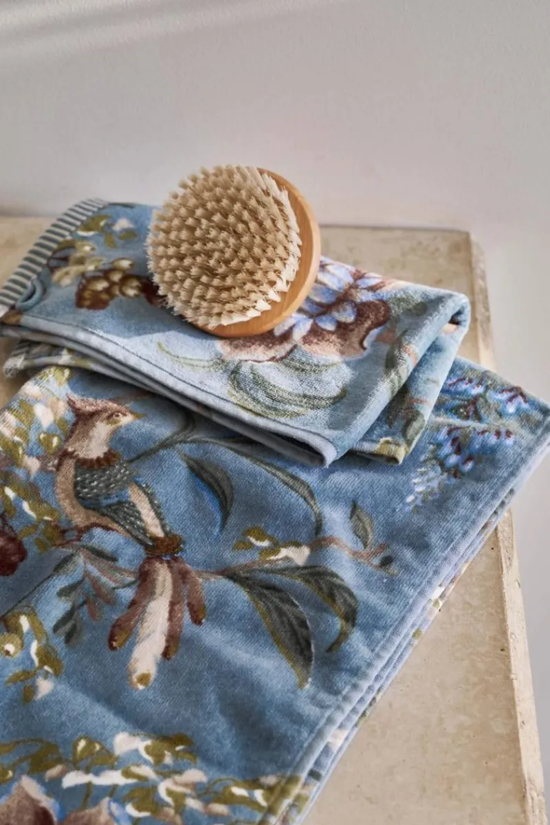 Pip Studio Handtücher|Badetuch Secret Garden 55x100cm Blau