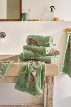 Pip Studio Handtücher|Badetuch Secret Garden 55x100cm Grün