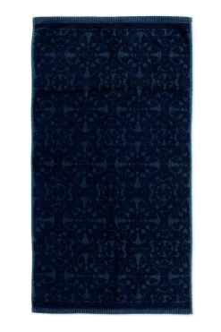 Pip Studio Handtücher|Badetuch Set/3 Tile de Pip Dunkel 55x100 cm Blau