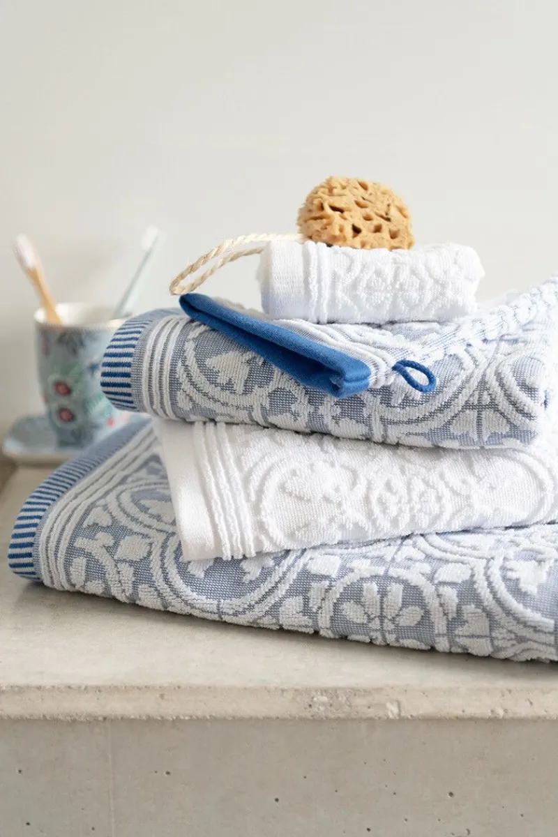 Pip Studio Handtücher|Badetuch Set/3 Tile de Pip 55x100 cm Weiß