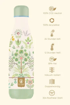 Pip Studio Thermosflaschen|Bamboleo Thermosflasche Grün 500ml