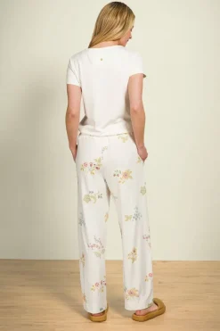 Pip Studio Hosen|Belin Lange Hose Blossom Chique Weiss