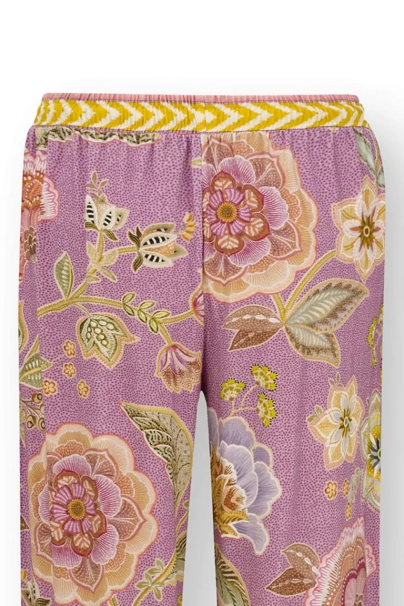Pip Studio Hosen|Belin Lange Hose Matata Lila Violett