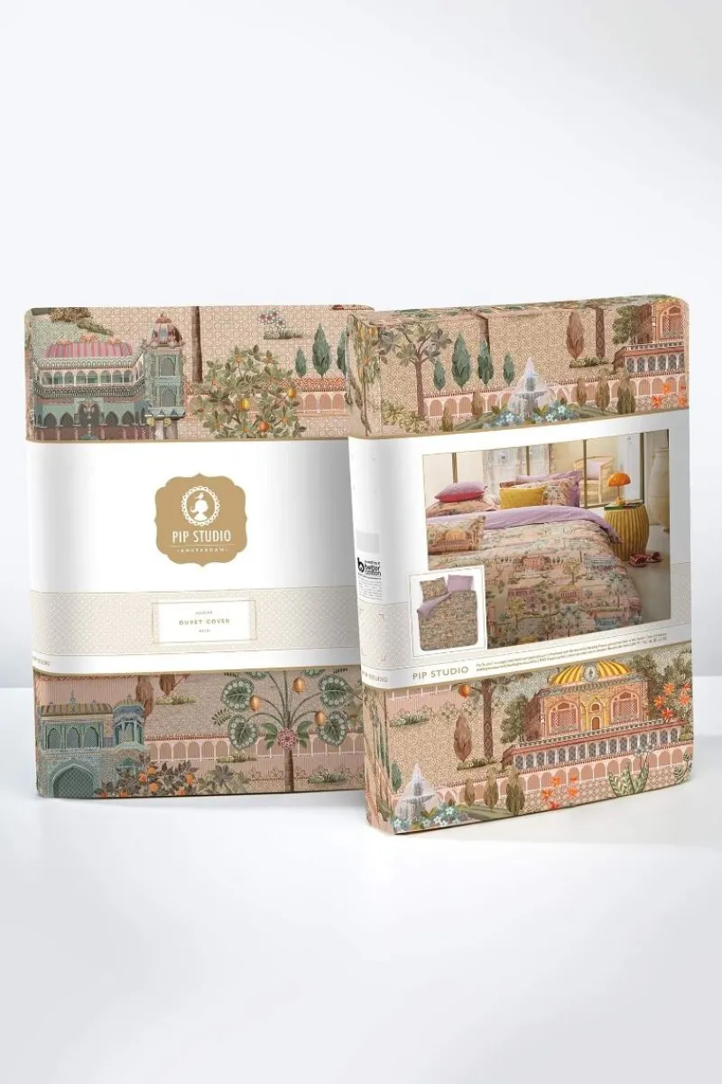 Pip Studio Bettbezüge|Bettbezugsset Alcazar Khaki