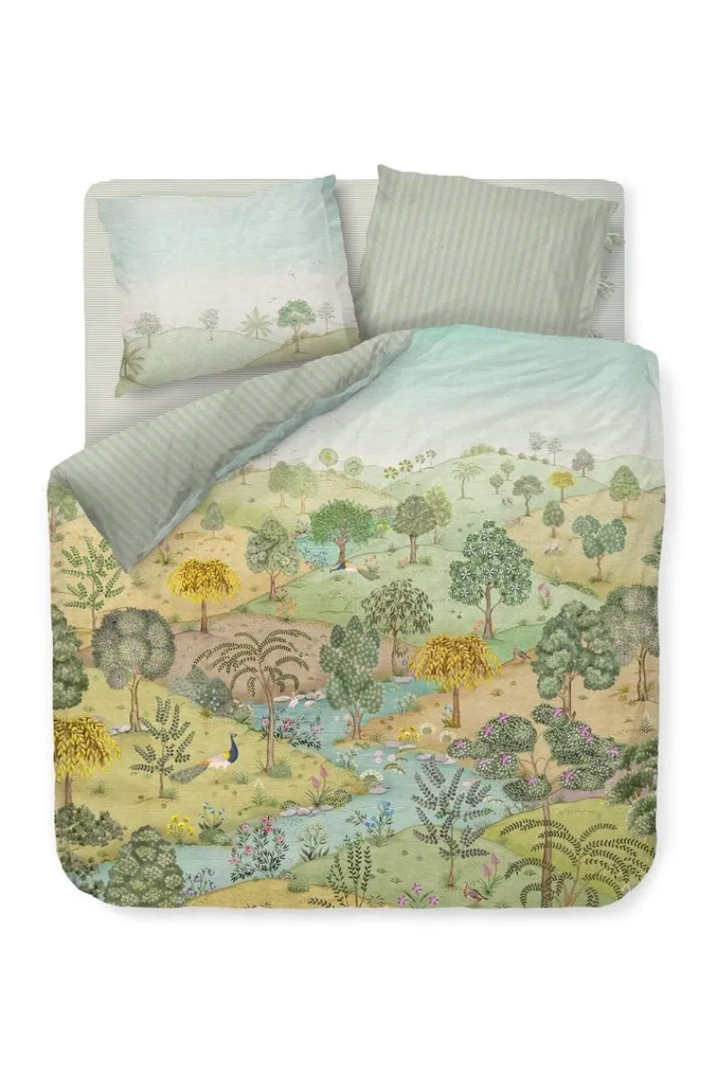 Pip Studio Bettbezüge|Bettbezugsset Cabrera Grün