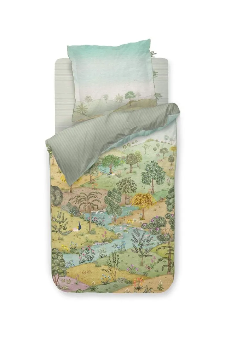 Pip Studio Bettbezüge|Bettbezugsset Cabrera Grün