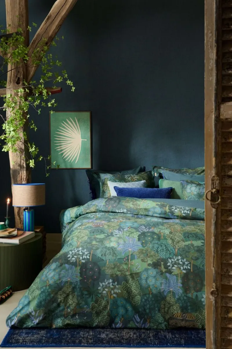 Pip Studio Bettbezüge|Bettbezugsset Jardin de Noche Dunkelblau