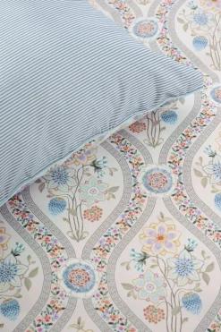 Pip Studio Bettbezüge|Bettbezugsset Ornamento Ramo Weiss Weiß