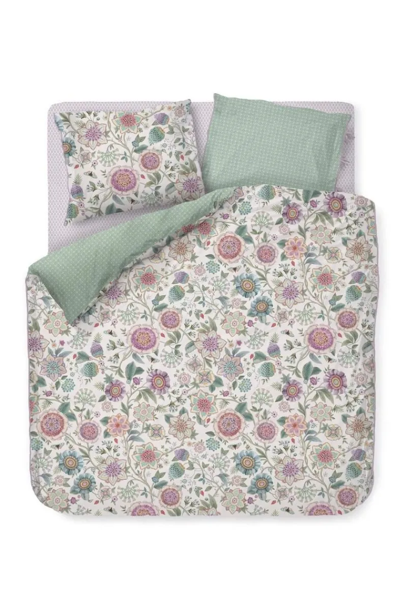 Pip Studio Bettbezüge|Bettbezugsset Viva las Flores Weiß