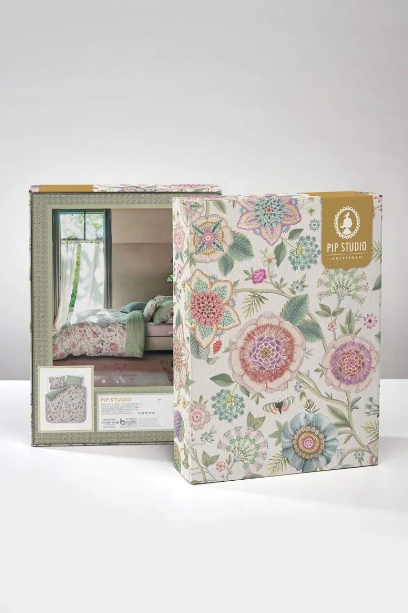 Pip Studio Bettbezüge|Bettbezugsset Viva las Flores Weiß