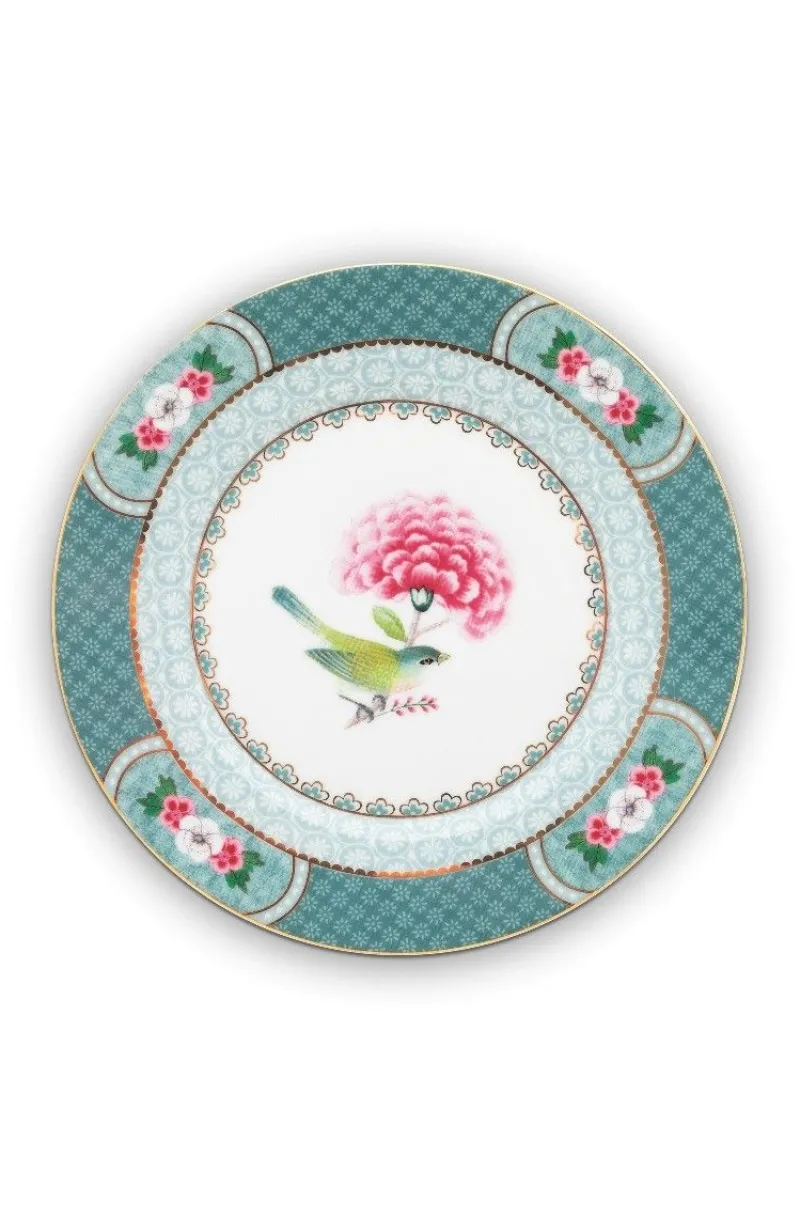Pip Studio Gebäckteller|Blushing Birds Gebäckteller 17 cm Blau
