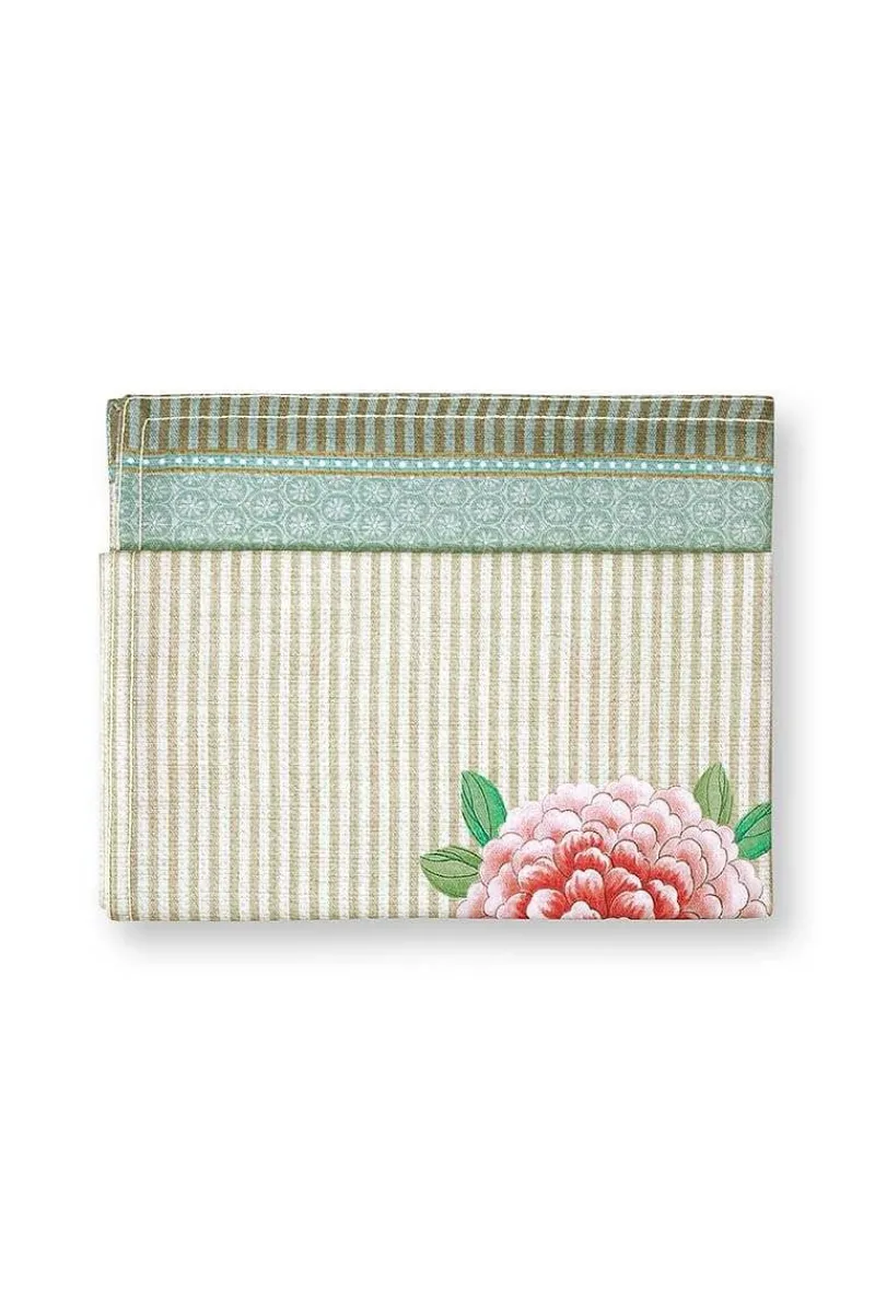 Pip Studio Geschirrtuch|Blushing Birds Geschirrhandtuch Khaki