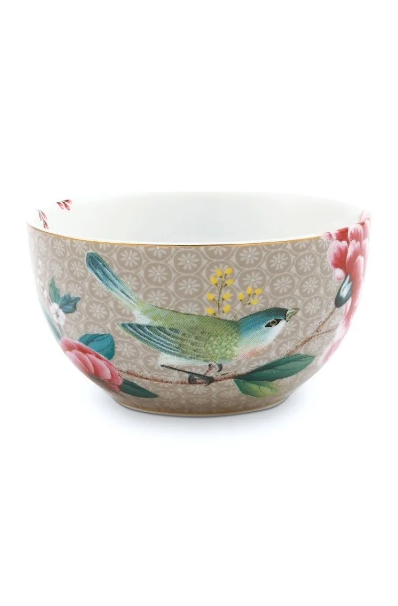 Pip Studio Schalen|Blushing Birds Schale 12 cm Khaki