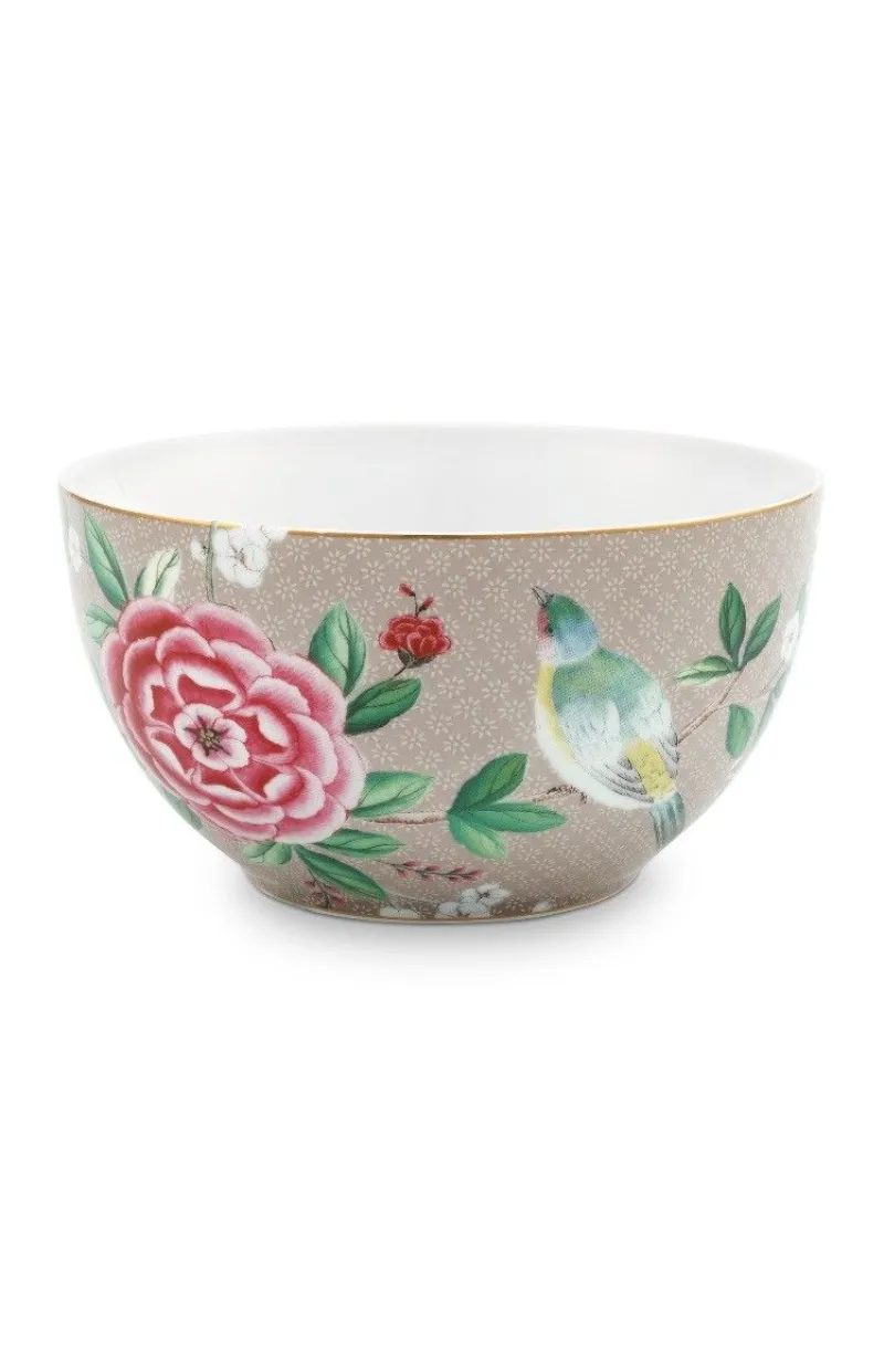 Pip Studio Schalen|Blushing Birds Schale 15 cm Khaki