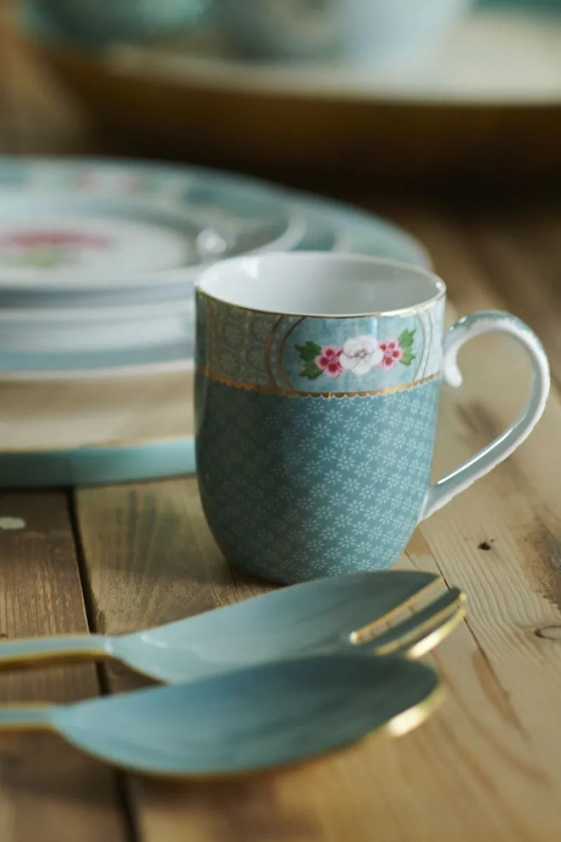 Pip Studio Kaffeetassen|Blushing Birds Tasse klein Blau