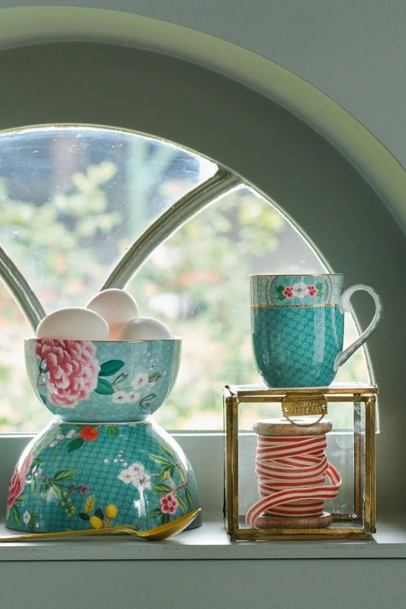 Pip Studio Kaffeetassen|Blushing Birds Tasse klein Blau