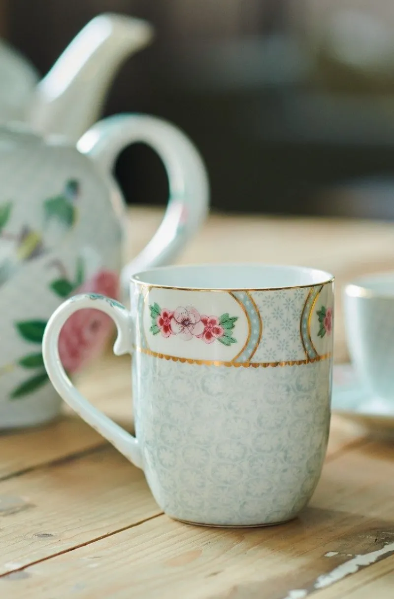 Pip Studio Kaffeetassen|Blushing Birds Tasse klein Weiß