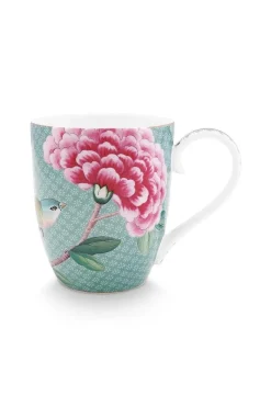 Pip Studio Teetassen|Blushing Birds Tasse XL Blau
