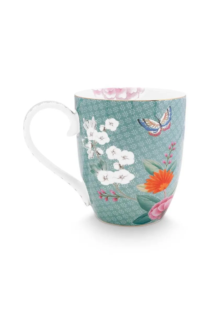 Pip Studio Teetassen|Blushing Birds Tasse XL Blau