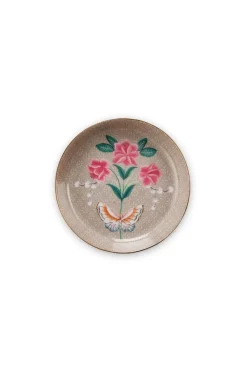 Pip Studio Teebeutelablage|Blushing Birds Teebeutelablage 9 cm Khaki