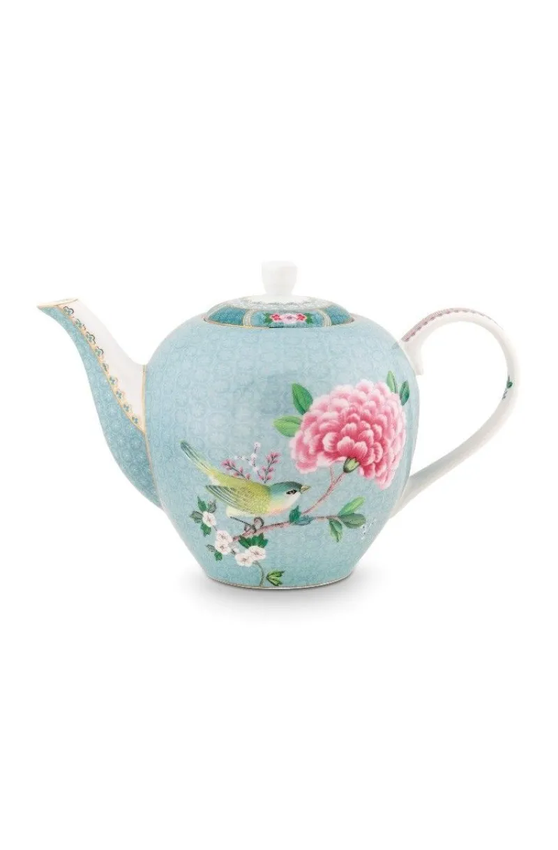 Pip Studio Teekannen|Blushing Birds Teekanne groß Blau