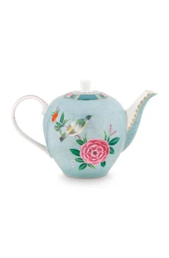 Pip Studio Teekannen|Blushing Birds Teekanne groß Blau