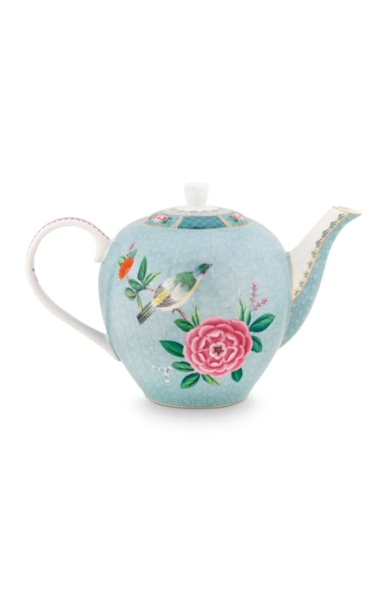 Pip Studio Teekannen|Blushing Birds Teekanne groß Blau