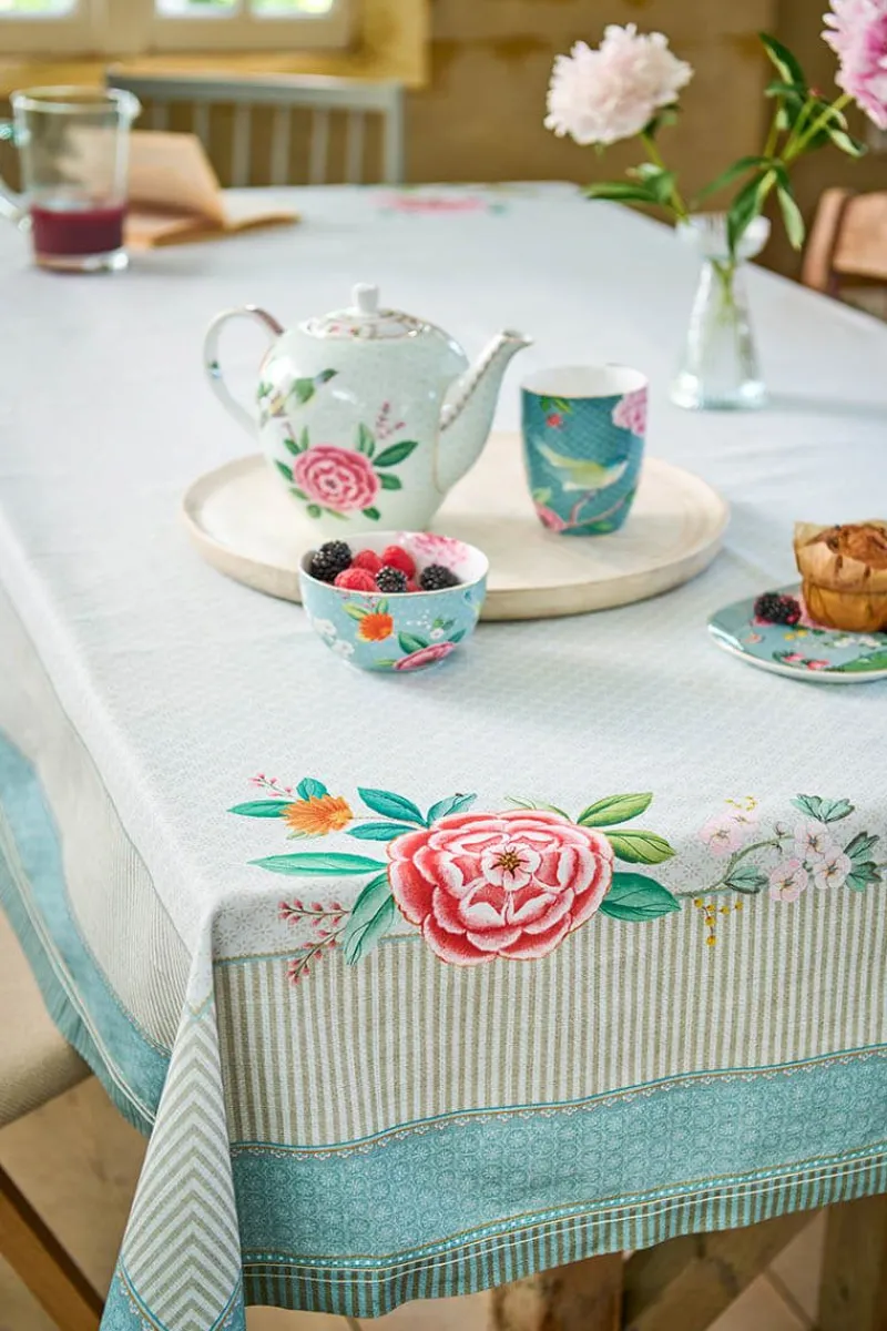 Pip Studio Tischtuch|Blushing Birds Tischtuch Khaki