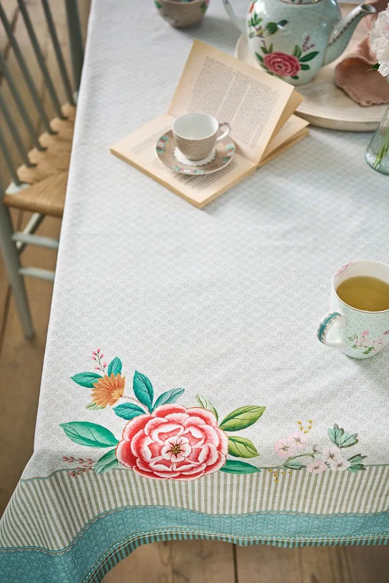 Pip Studio Tischtuch|Blushing Birds Tischtuch Khaki