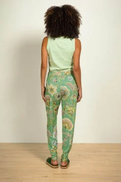 Pip Studio Hosen|Bobien Lange Hose Matata Grün