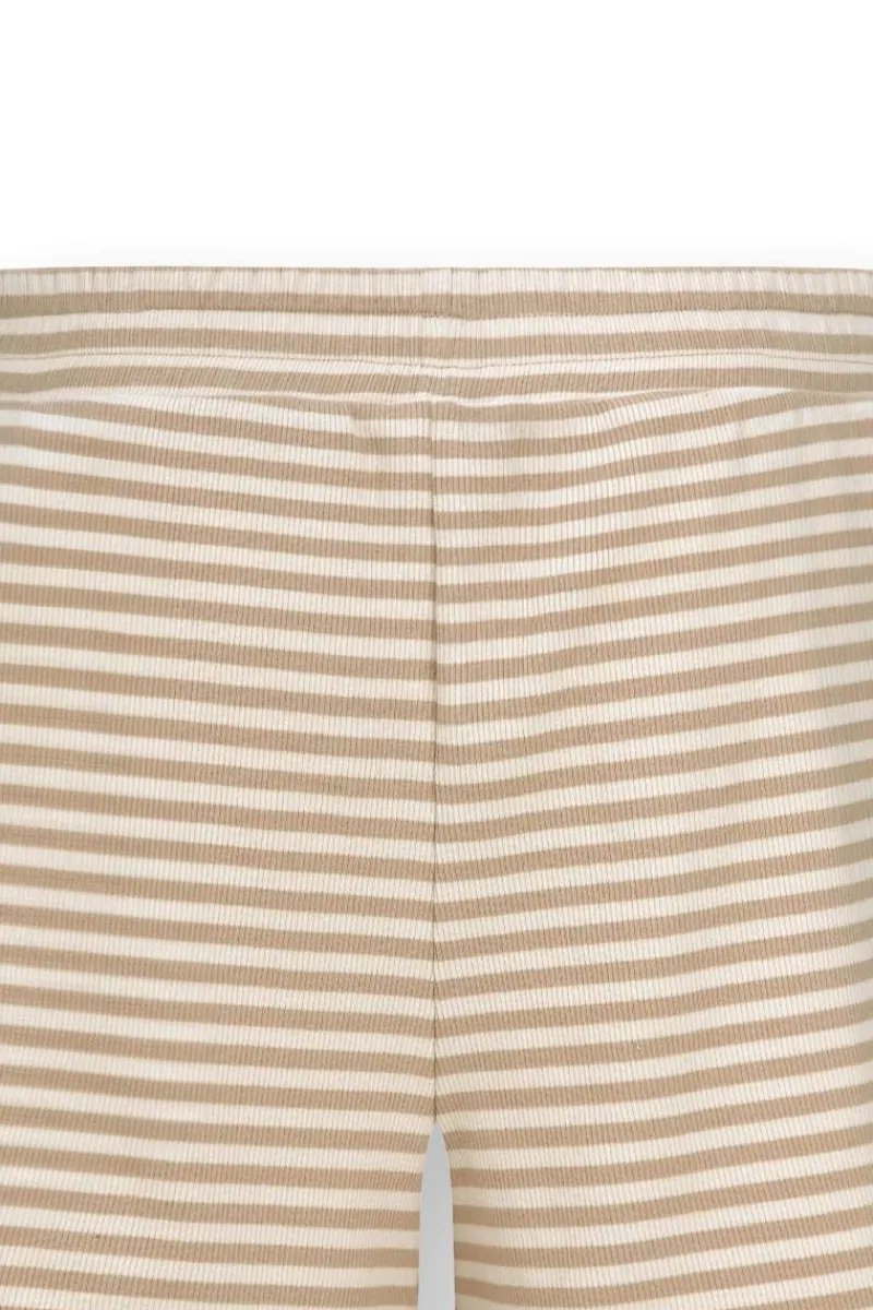 Pip Studio Shorts|Strandmode|Bobi Kurze Hose Little Sumo Stripe Sand