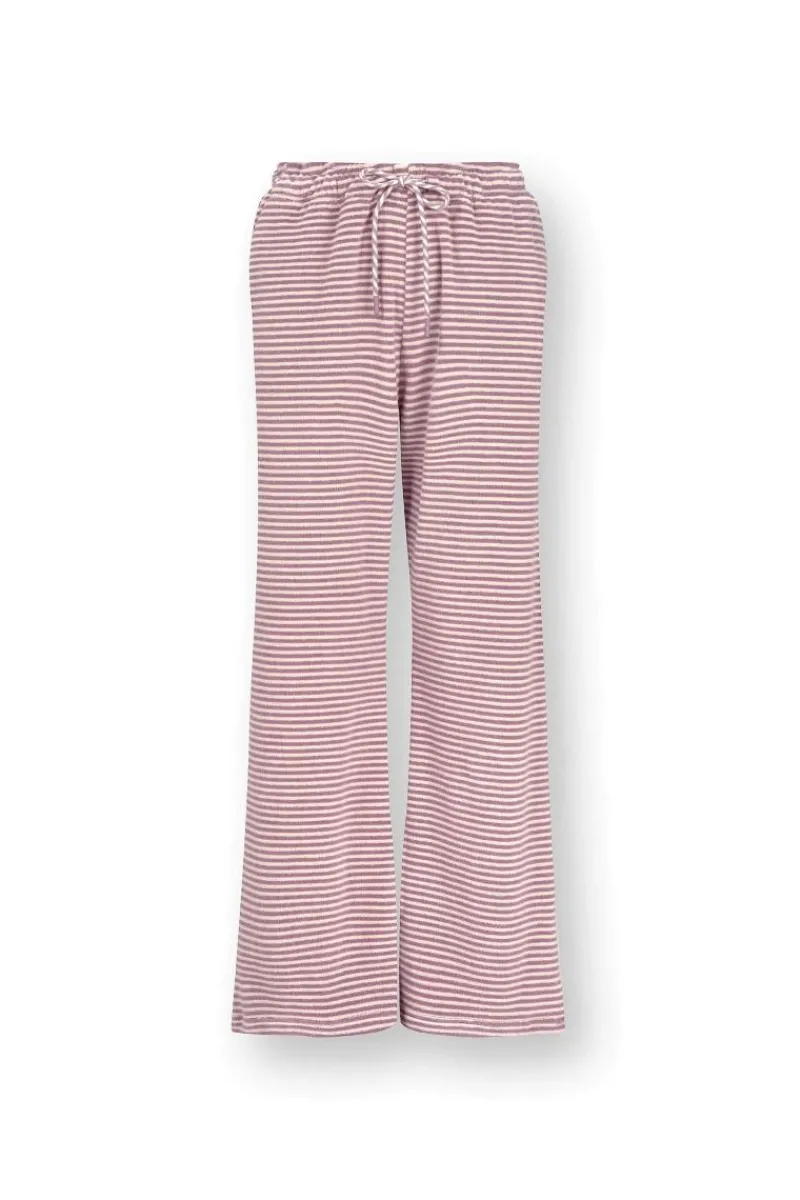 Pip Studio Hosen|Britta Lange Hose Little Sumo Stripe Lila Violett