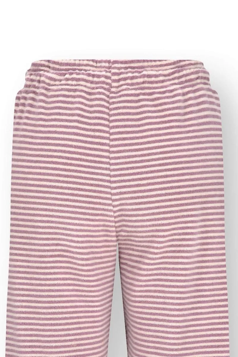 Pip Studio Hosen|Britta Lange Hose Little Sumo Stripe Lila Violett
