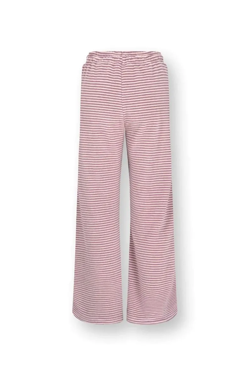 Pip Studio Hosen|Britta Lange Hose Little Sumo Stripe Lila Violett