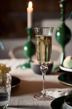 Pip Studio Weihnachten|Wein- Und Sektgläser|Champagnerglas Love Birds Gold