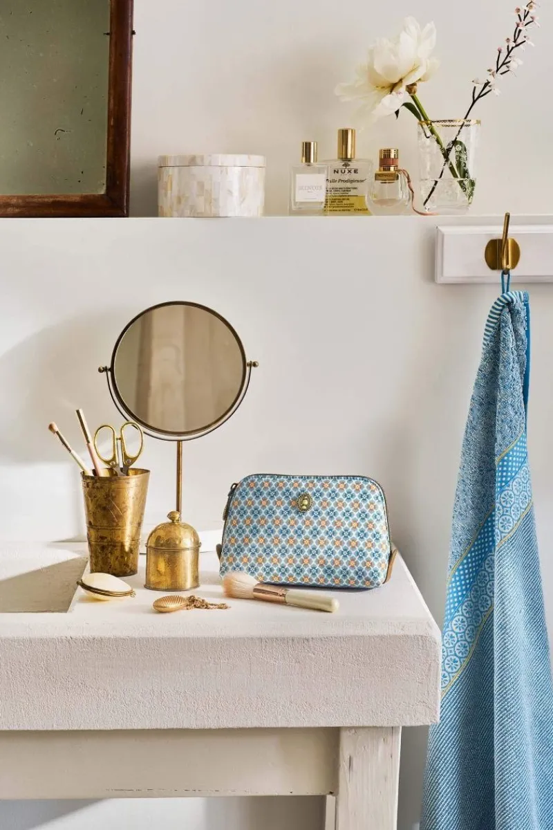 Pip Studio Kosmetiktasche|Coby Necessaire Klein Mojo Blau