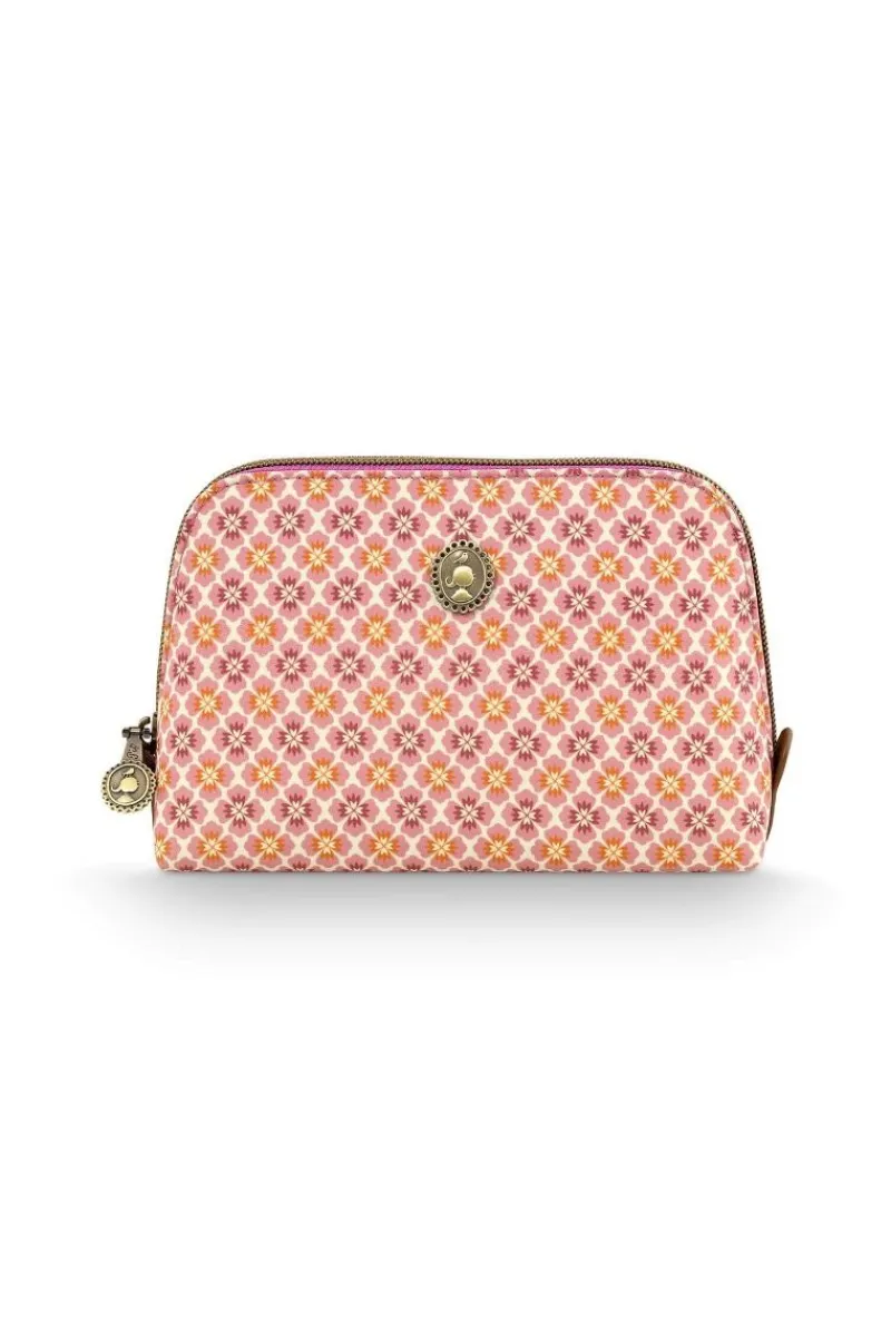 Pip Studio Kosmetiktasche|Coby Necessaire Klein Mojo Rosa