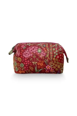 Pip Studio Necessaire|Cooper Kosmetiktasche Mittelgross Querida Rot