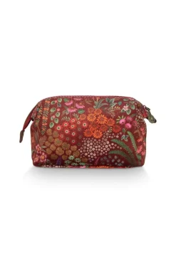 Pip Studio Necessaire|Cooper Kosmetiktasche Mittelgross Querida Rot