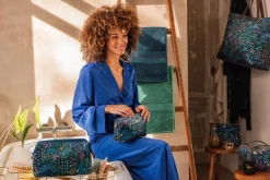 Pip Studio Necessaire|Cooper Kosmetiktasche Mittelgross Querida Dunkel Blau